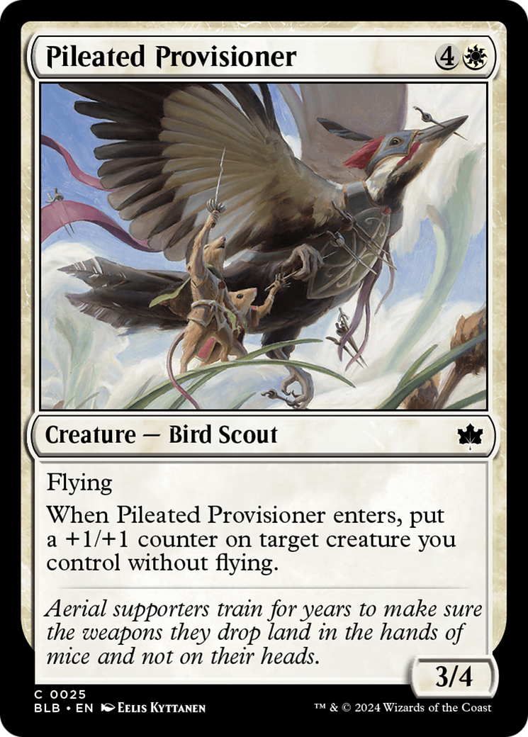 Pileated Provisioner [Bloomburrow] | Rook's Games and More