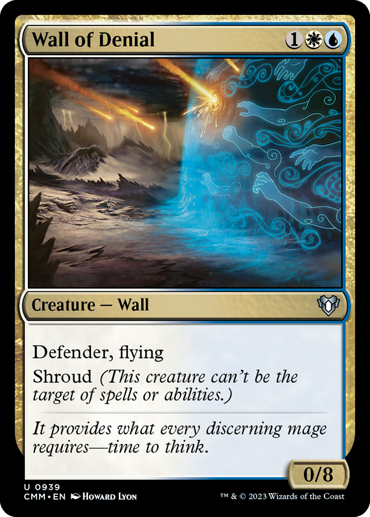 Wall of Denial [Commander Masters] | Rook's Games and More