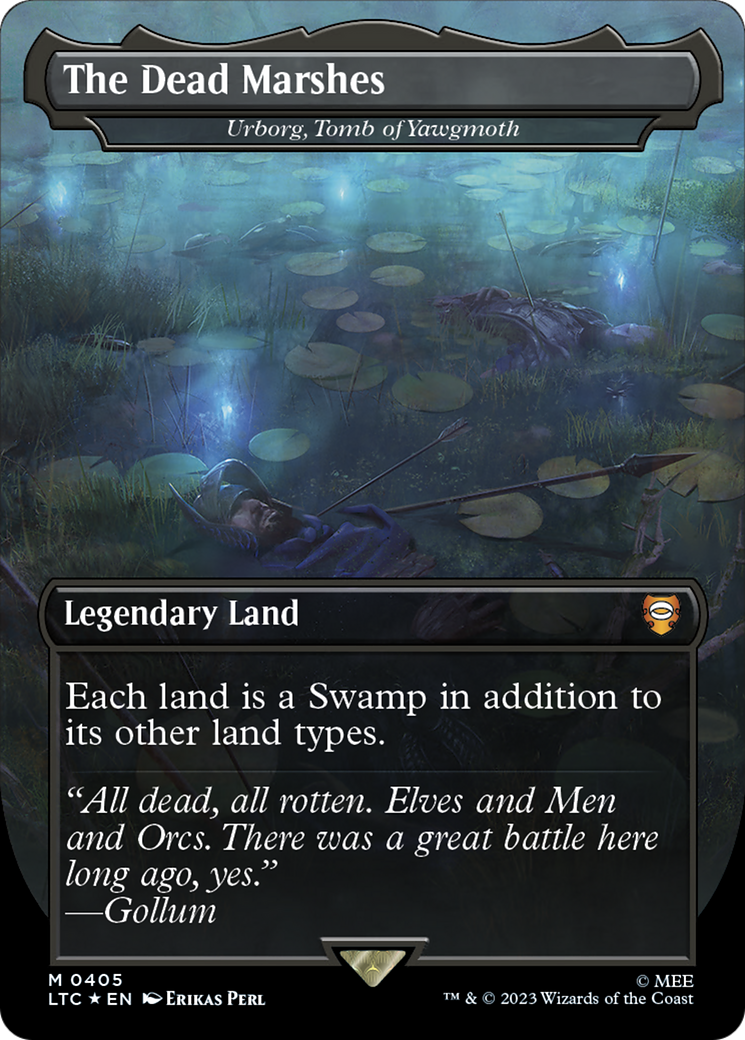 The Dead Marshes - Urborg, Tomb of Yawgmoth (Surge Foil Realms and Relics) [The Lord of the Rings: Tales of Middle-Earth Commander] | Rook's Games and More