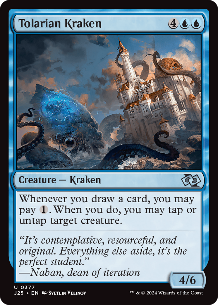 Tolarian Kraken [Foundations Jumpstart] | Rook's Games and More