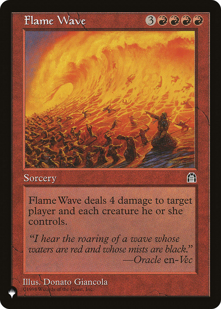 Flame Wave [The List Reprints] | Rook's Games and More