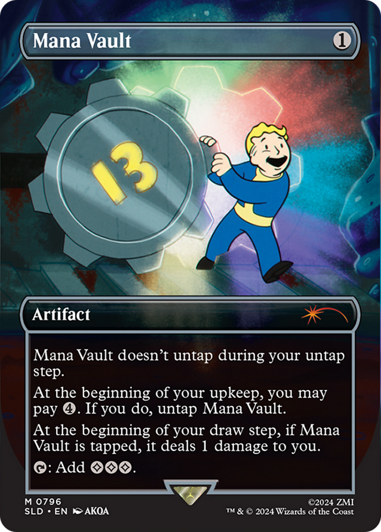 Mana Vault (Rainbow Foil) [Secret Lair Drop Series] | Rook's Games and More