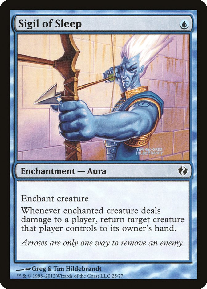 Sigil of Sleep [Duel Decks: Venser vs. Koth] | Rook's Games and More