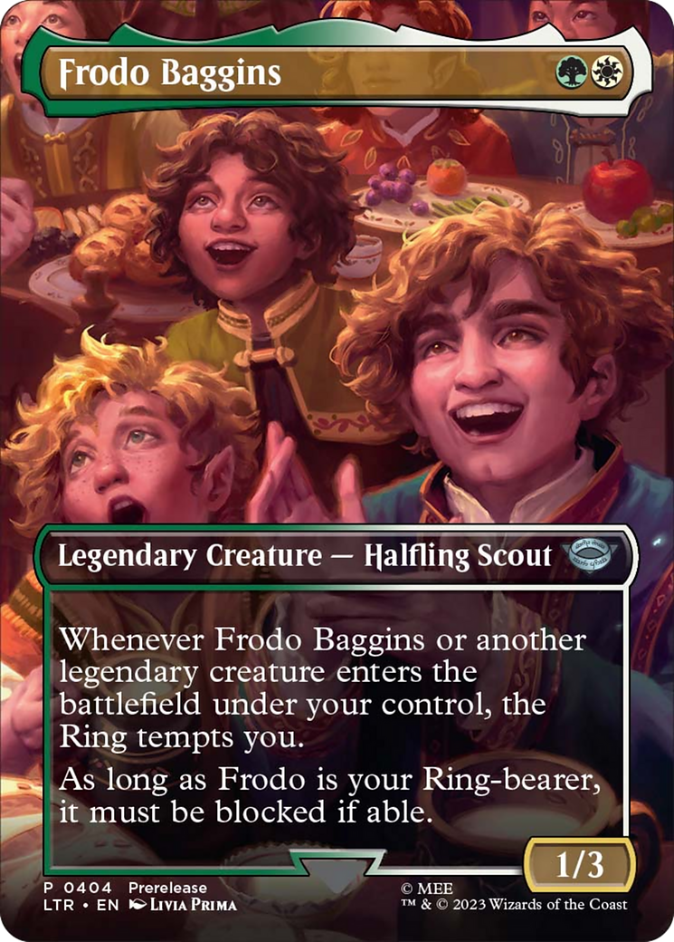 Frodo Baggins (Borderless Alternate Art) [The Lord of the Rings: Tales of Middle-Earth] | Rook's Games and More