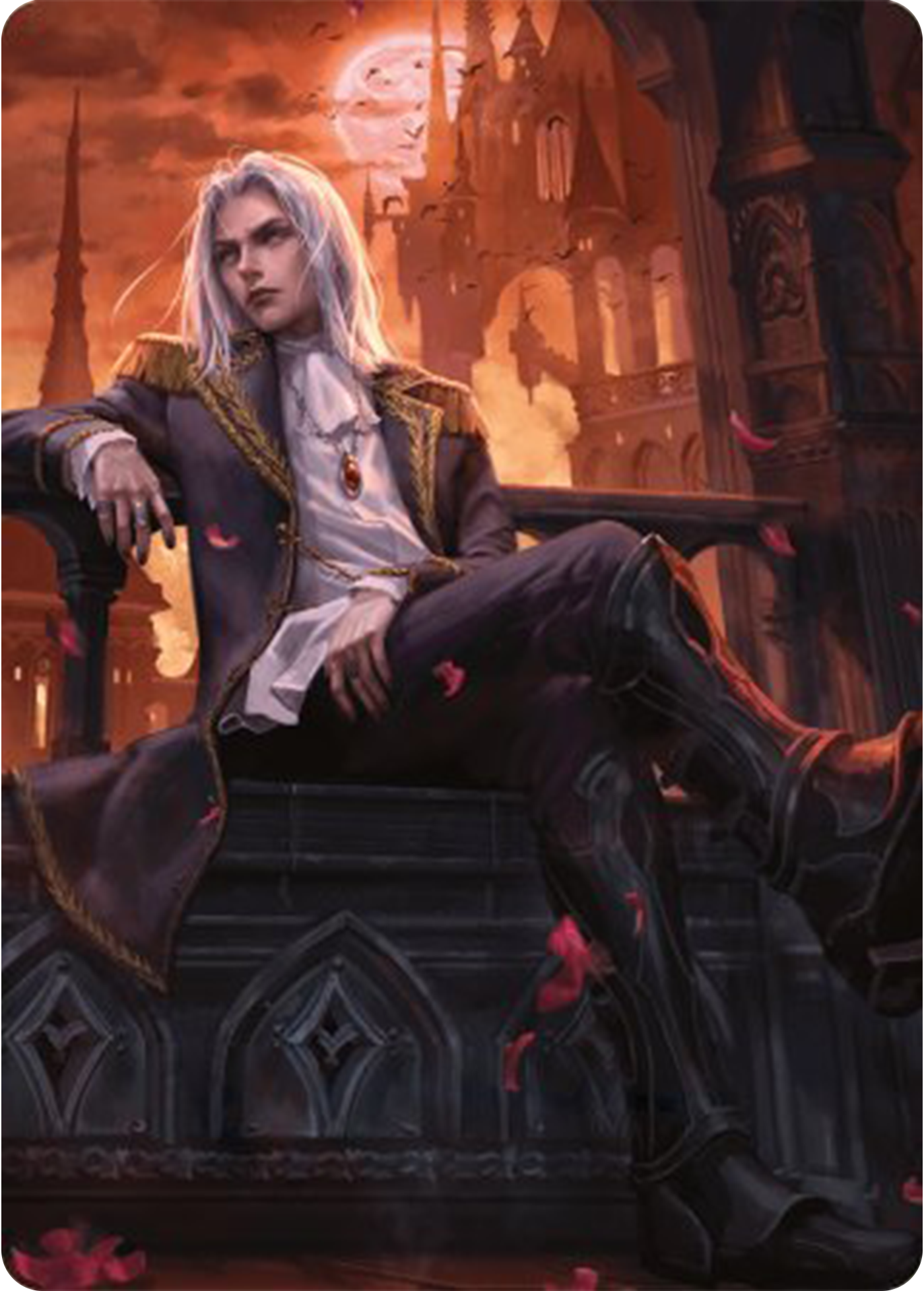 Sorin of House Markov Art Card [Modern Horizons 3 Art Series] | Rook's Games and More