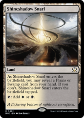 Shineshadow Snarl [March of the Machine Commander]