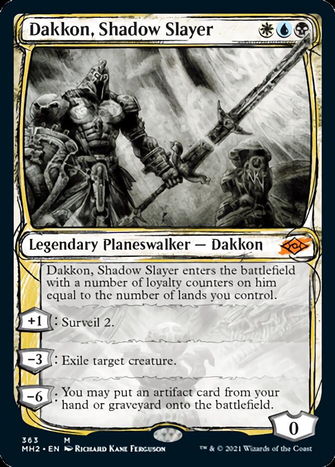 Dakkon, Shadow Slayer (Sketch) [Modern Horizons 2] | Rook's Games and More