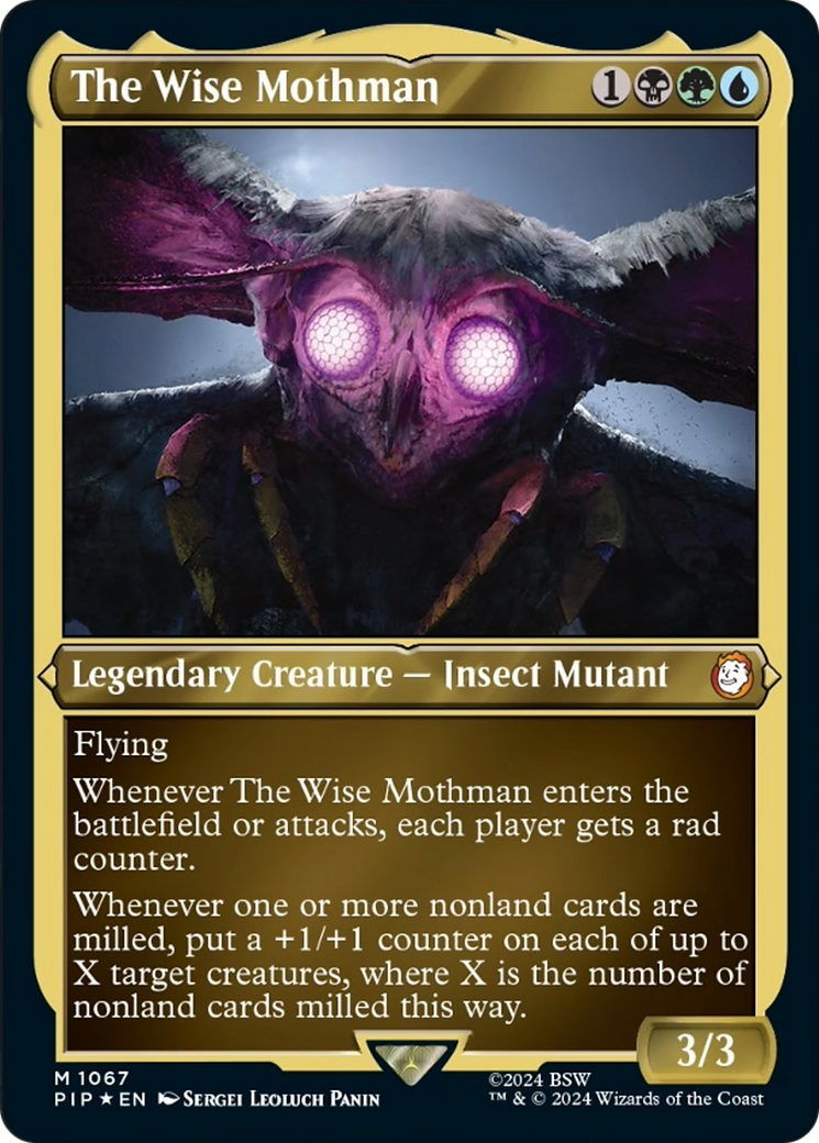 The Wise Mothman (Display Commander) [Fallout] | Rook's Games and More