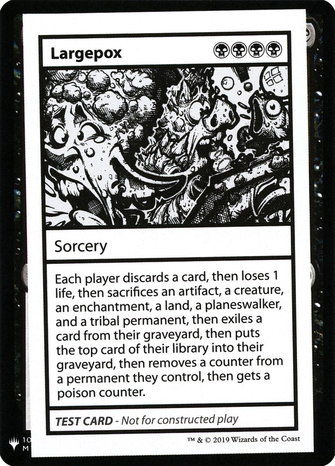 Largepox [Mystery Booster Playtest Cards] | Rook's Games and More