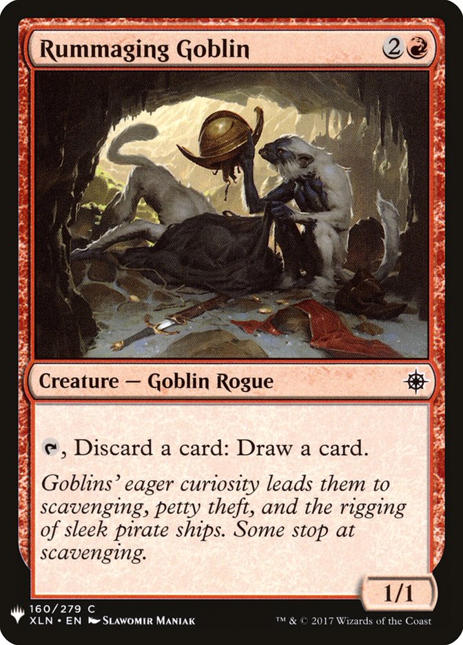 Rummaging Goblin [Mystery Booster] | Rook's Games and More