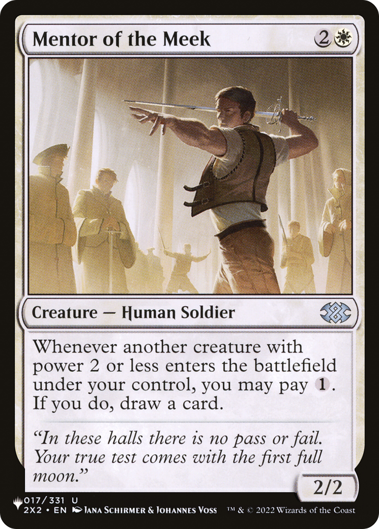 Mentor of the Meek [The List] | Rook's Games and More