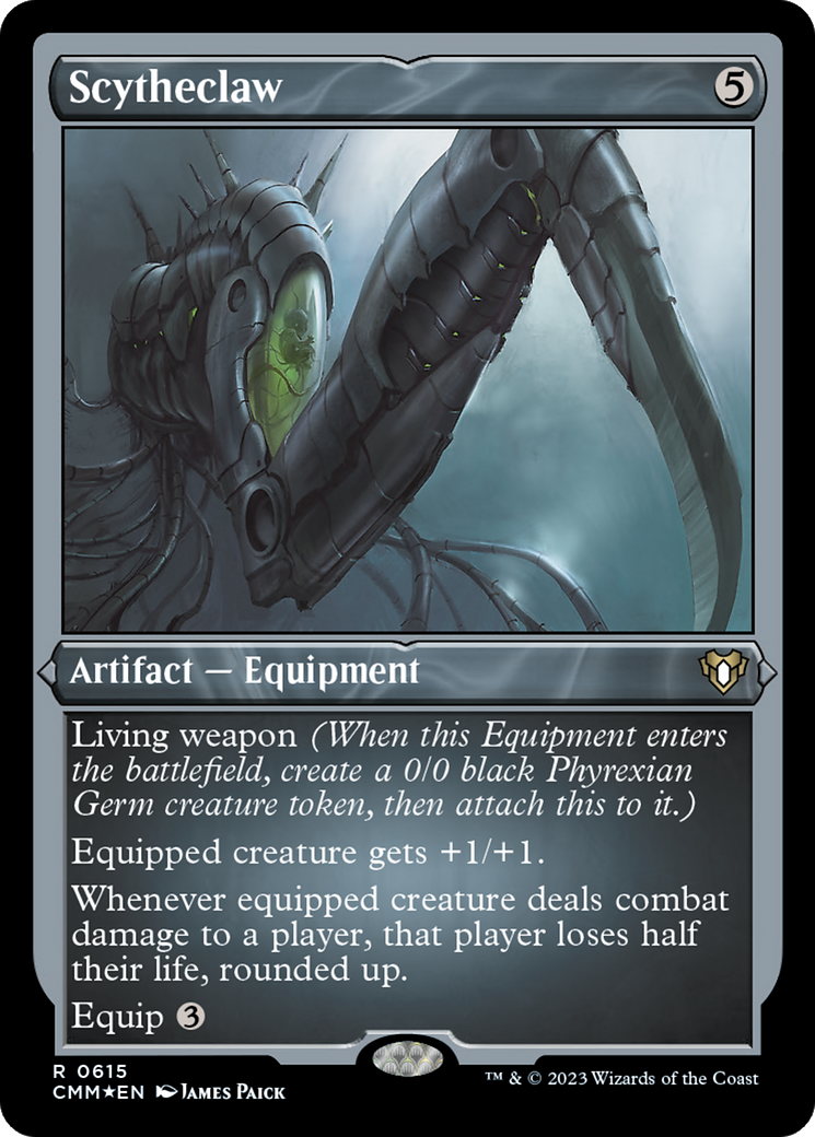 Scytheclaw (Foil Etched) [Commander Masters] | Rook's Games and More