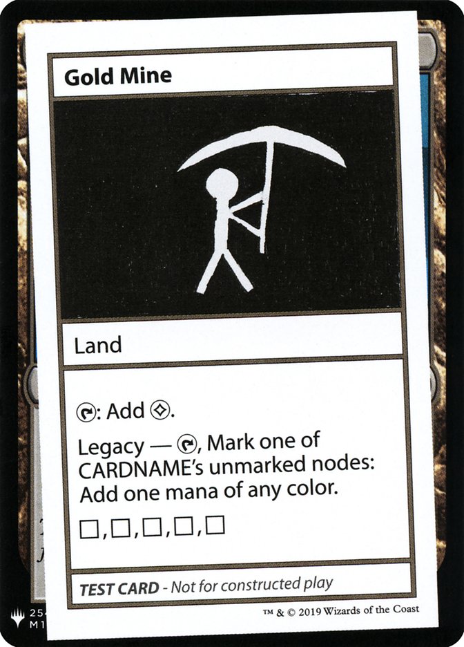 Gold Mine [Mystery Booster Playtest Cards] | Rook's Games and More