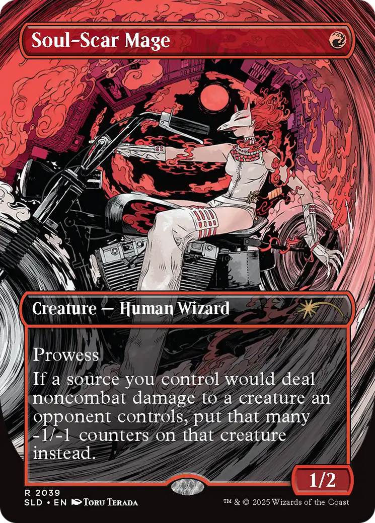 Soul-Scar Mage (2039) (Rainbow Foil) [Secret Lair Drop Series] | Rook's Games and More