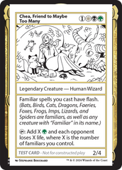 Chea, Friend to Maybe Too Many [Mystery Booster 2 Playtest Cards]