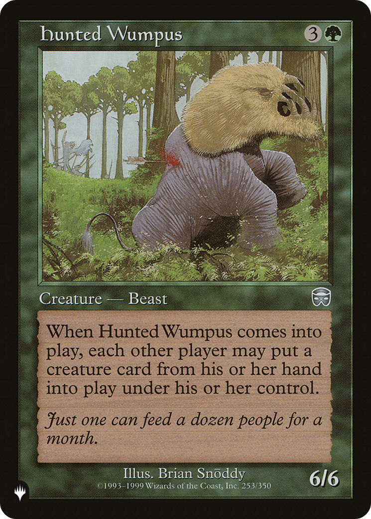 Hunted Wumpus [The List] | Rook's Games and More