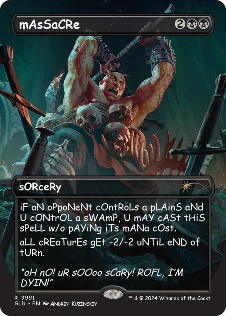 mAsSaCRe [Secret Lair Drop Series] | Rook's Games and More