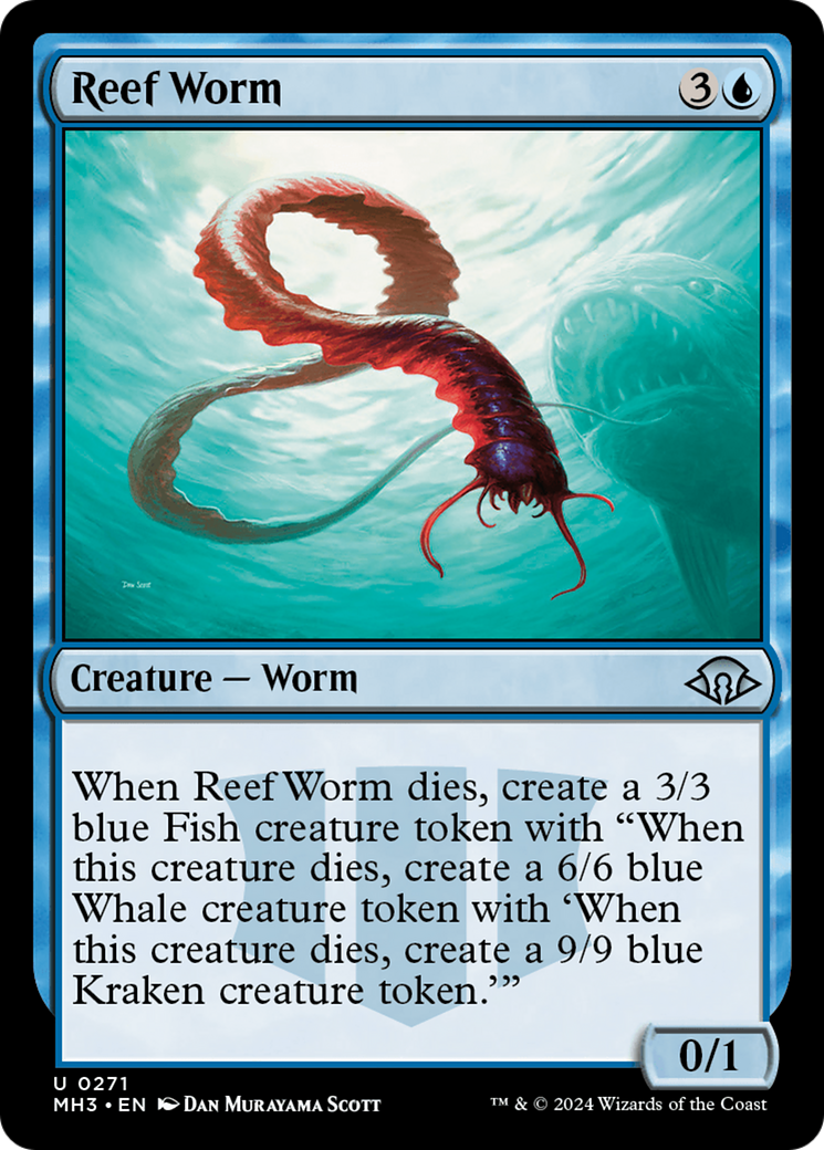 Reef Worm [Modern Horizons 3] | Rook's Games and More