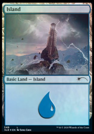 Island (Wizards) (549) [Secret Lair Drop Promos] | Rook's Games and More