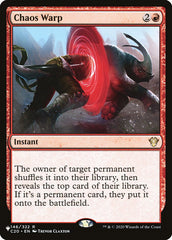 Chaos Warp [Secret Lair: Heads I Win, Tails You Lose]