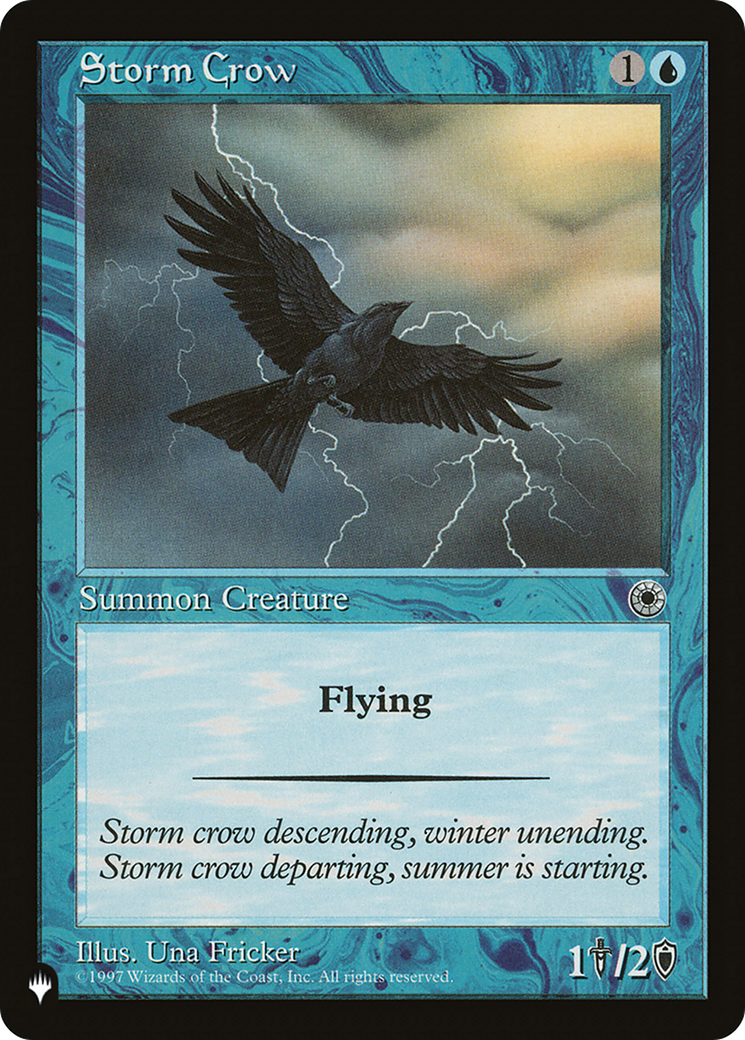 Storm Crow (POR) [The List Reprints] | Rook's Games and More