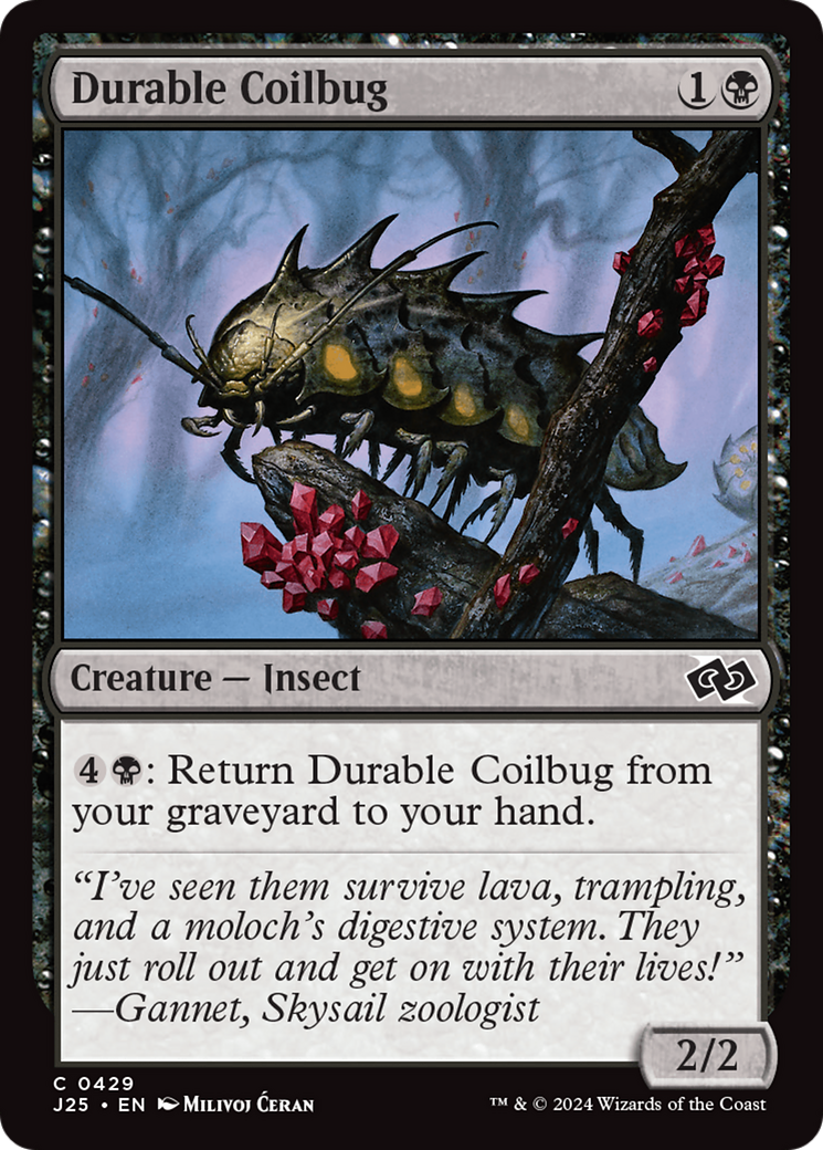 Durable Coilbug [Foundations Jumpstart] | Rook's Games and More