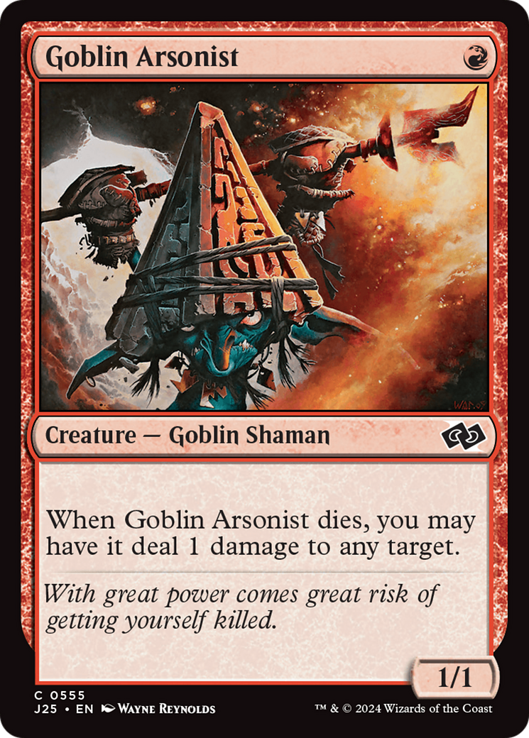 Goblin Arsonist [Foundations Jumpstart] | Rook's Games and More