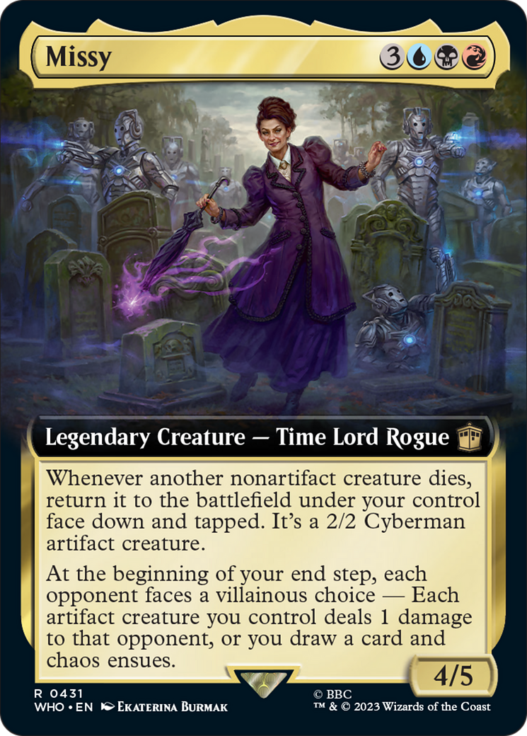 Missy (Extended Art) [Doctor Who] | Rook's Games and More