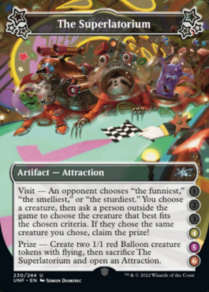 The Superlatorium (4-5-6) [Unfinity] | Rook's Games and More