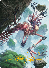 Territory Culler Art Card (Gold-Stamped Signature) [Modern Horizons 3 Art Series]