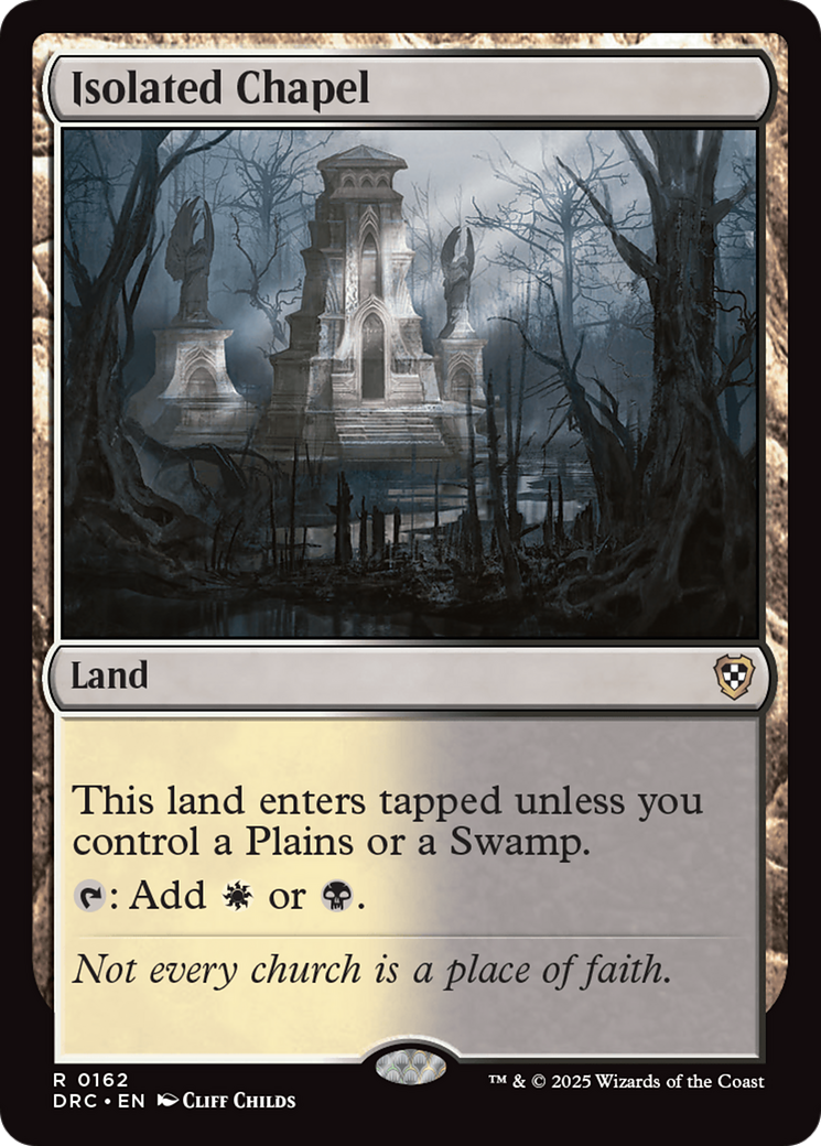 Isolated Chapel [Aetherdrift Commander] | Rook's Games and More