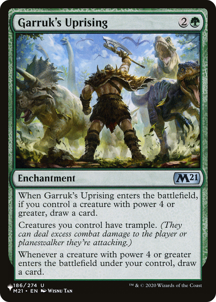 Garruk's Uprising [The List] | Rook's Games and More