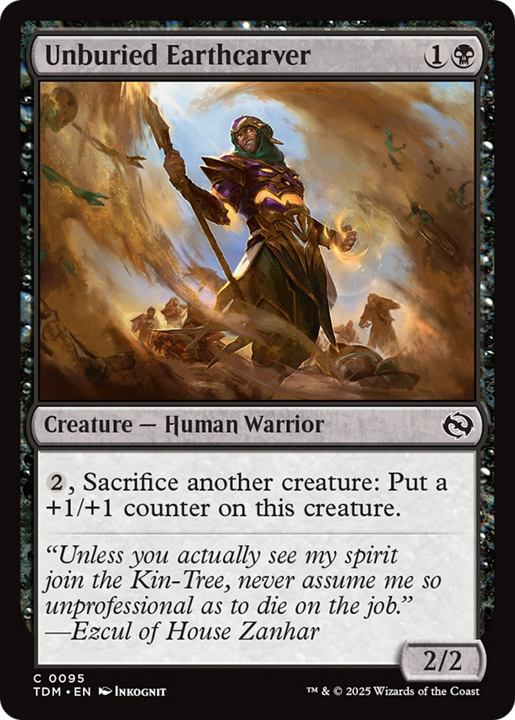 Unburied Earthcarver [Tarkir: Dragonstorm] | Rook's Games and More