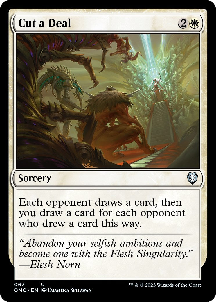 Cut a Deal [Phyrexia: All Will Be One Commander] | Rook's Games and More