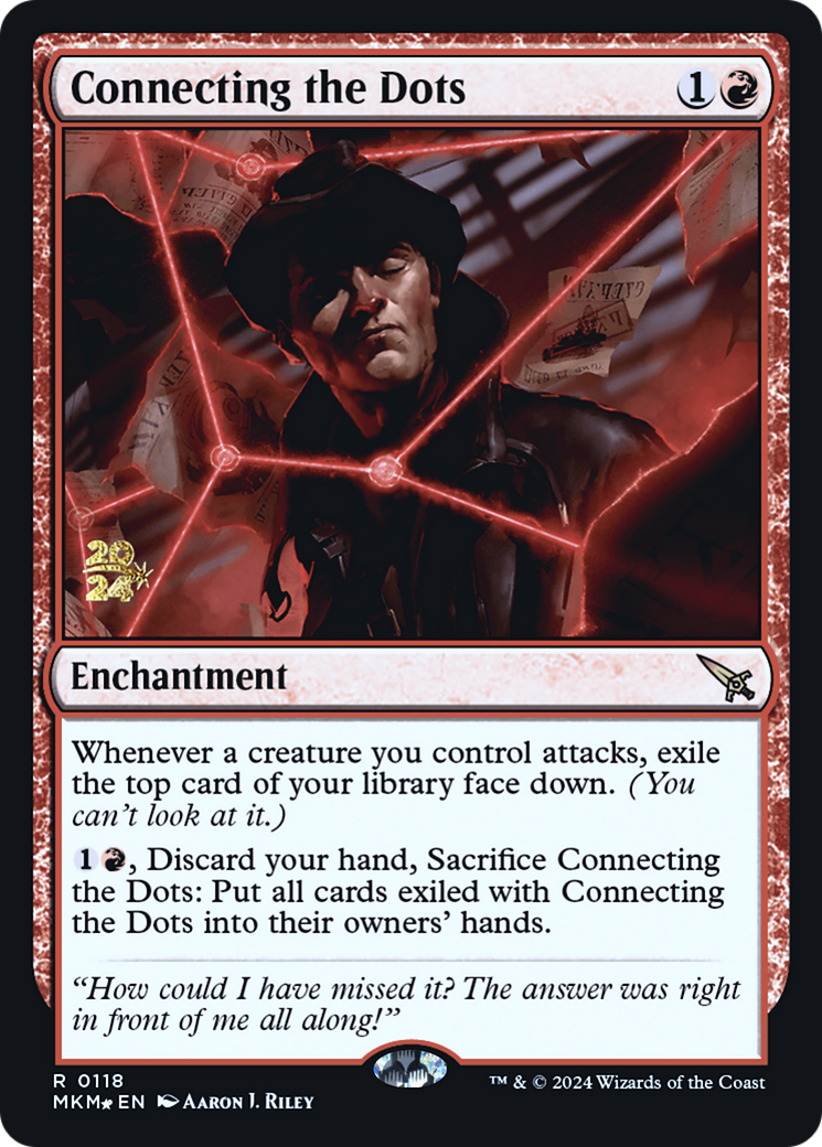 Connecting the Dots [Murders at Karlov Manor Prerelease Promos] | Rook's Games and More