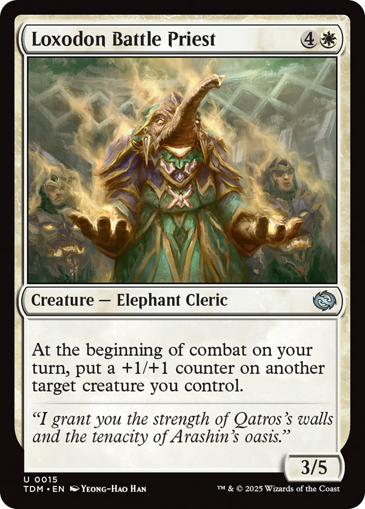 Loxodon Battle Priest [Tarkir: Dragonstorm] | Rook's Games and More