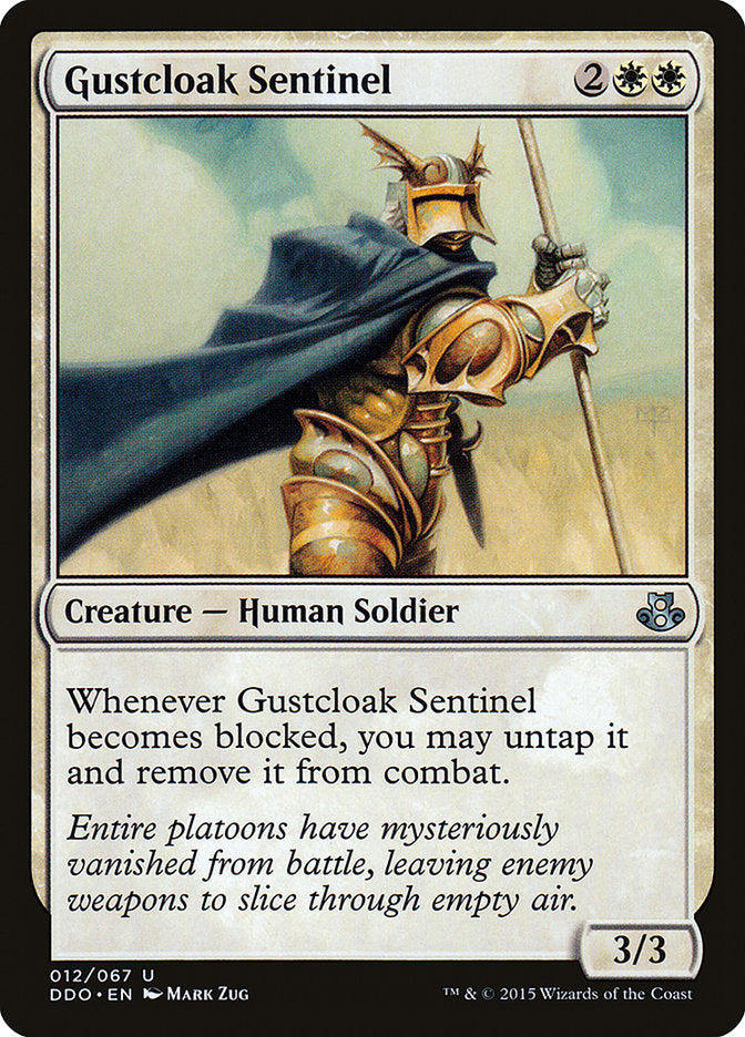 Gustcloak Sentinel [Duel Decks: Elspeth vs. Kiora] | Rook's Games and More