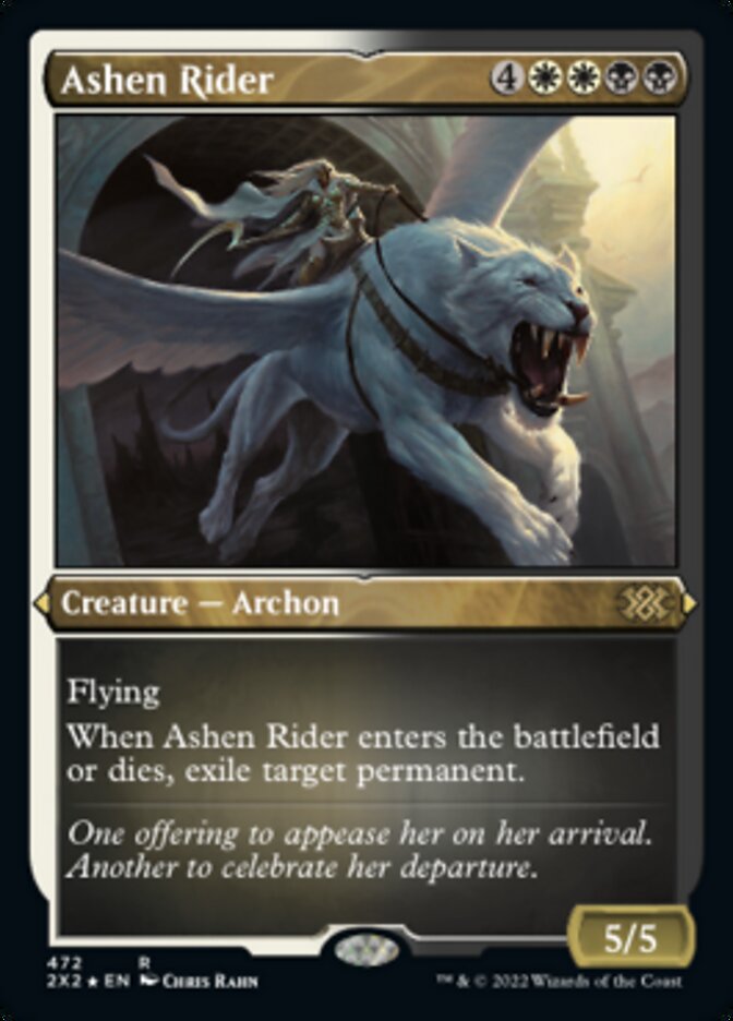 Ashen Rider (Foil Etched) [Double Masters 2022] | Rook's Games and More