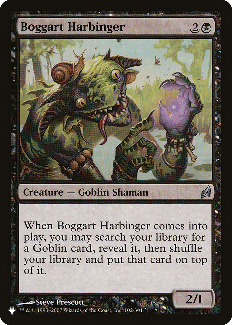 Boggart Harbinger [The List Reprints] | Rook's Games and More