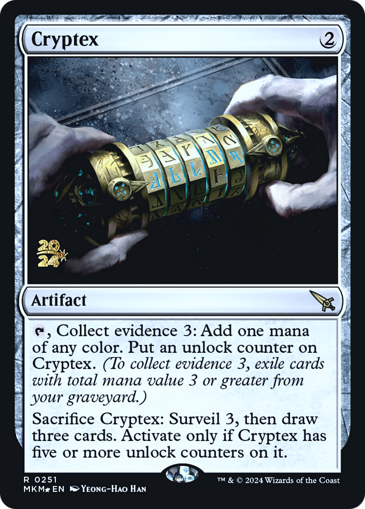 Cryptex [Murders at Karlov Manor Prerelease Promos] | Rook's Games and More