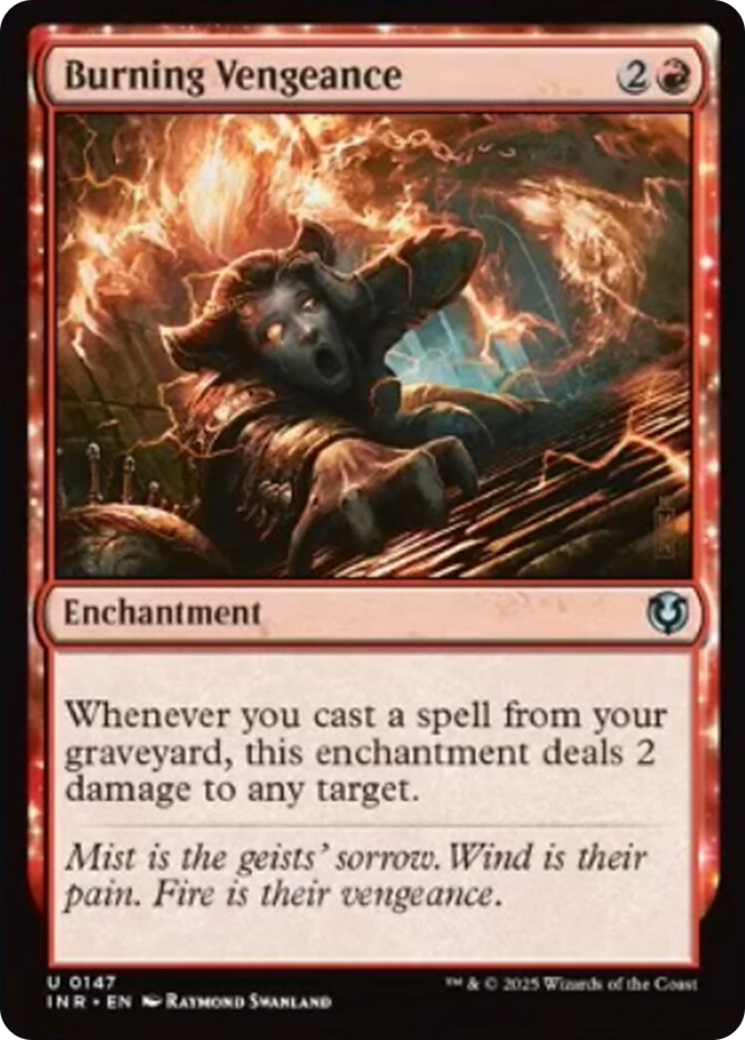 Burning Vengeance [Innistrad Remastered] | Rook's Games and More