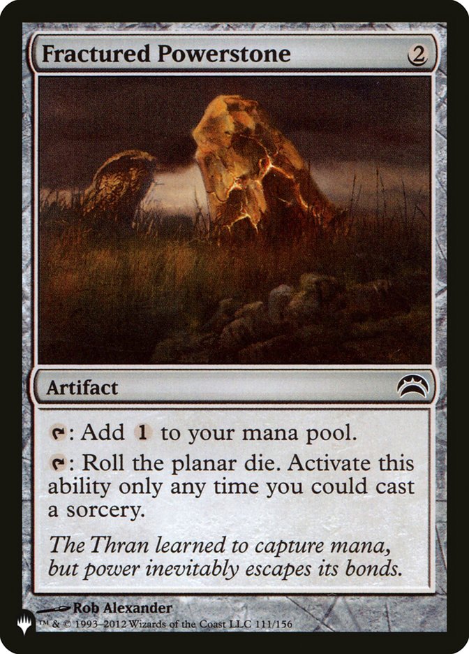 Fractured Powerstone [The List] | Rook's Games and More