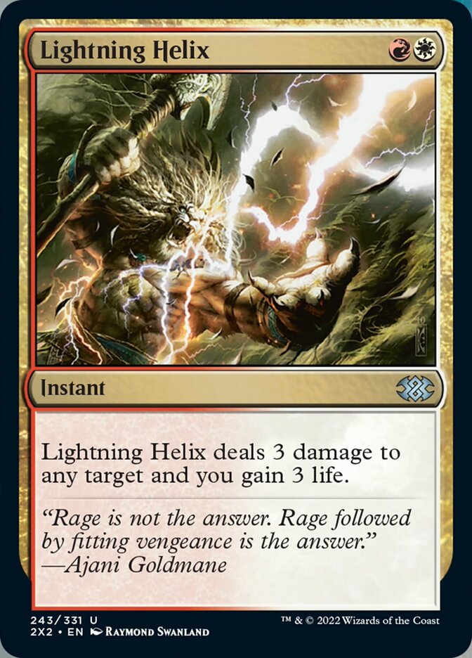 Lightning Helix [Double Masters 2022] | Rook's Games and More