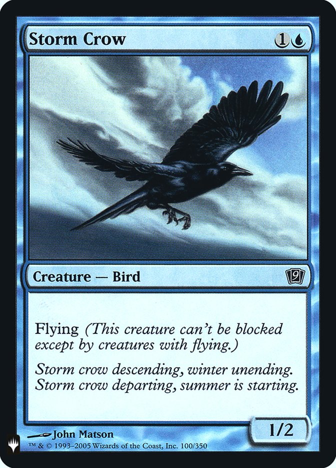 Storm Crow [Mystery Booster] | Rook's Games and More