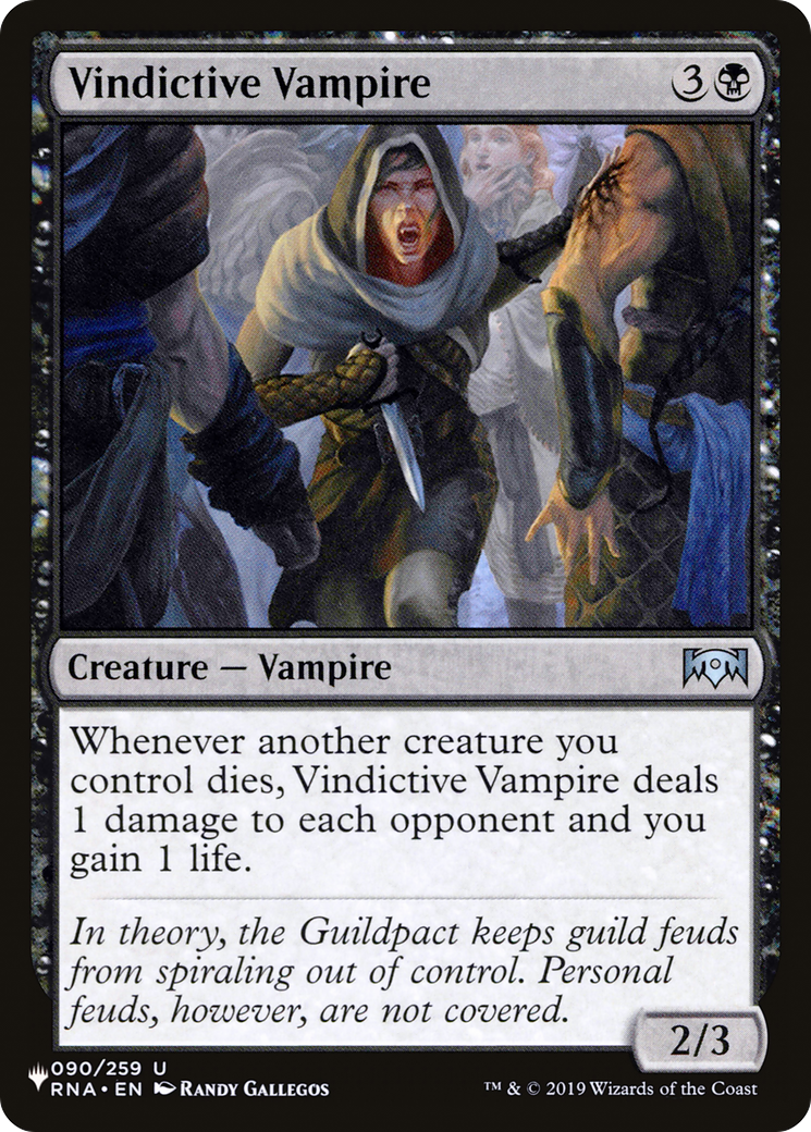 Vindictive Vampire [The List Reprints] | Rook's Games and More