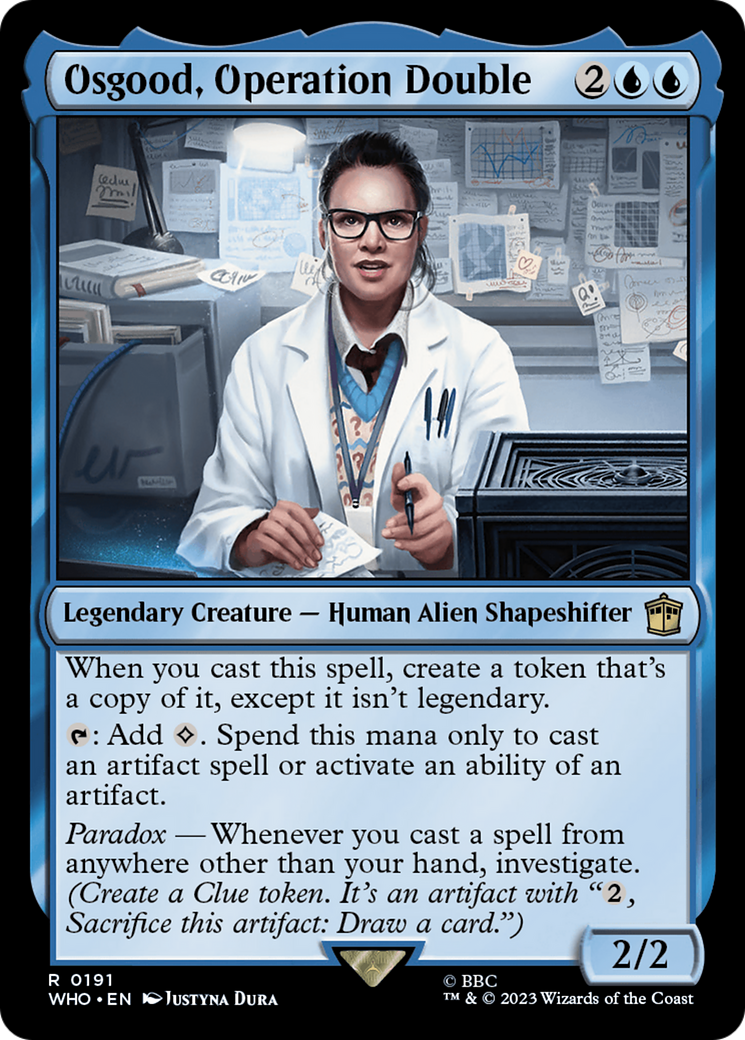 Osgood, Operation Double [Doctor Who] | Rook's Games and More