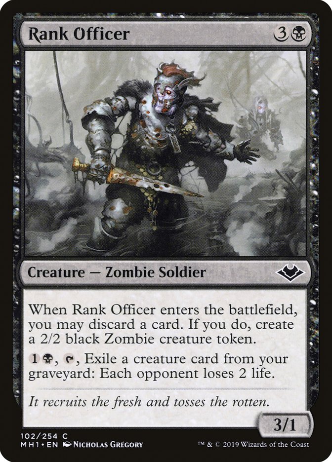 Rank Officer [Modern Horizons] | Rook's Games and More