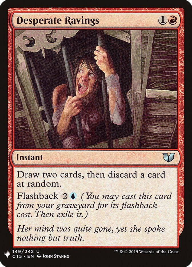 Desperate Ravings [Mystery Booster] | Rook's Games and More