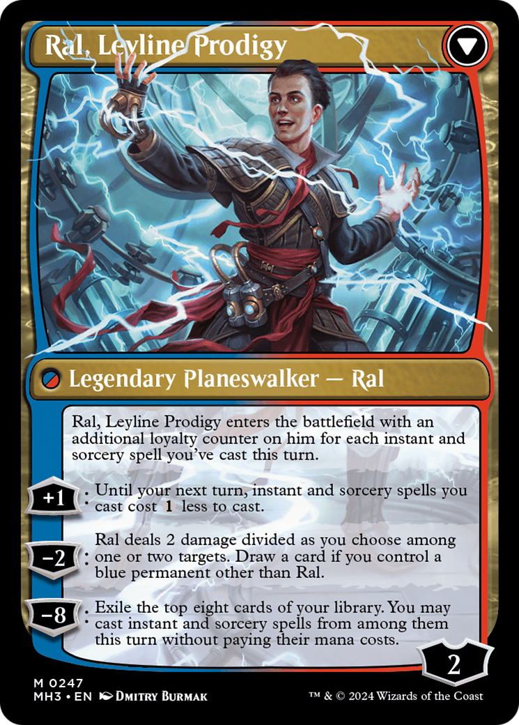 Ral, Monsoon Mage // Ral, Leyline Prodigy [Modern Horizons 3] | Rook's Games and More