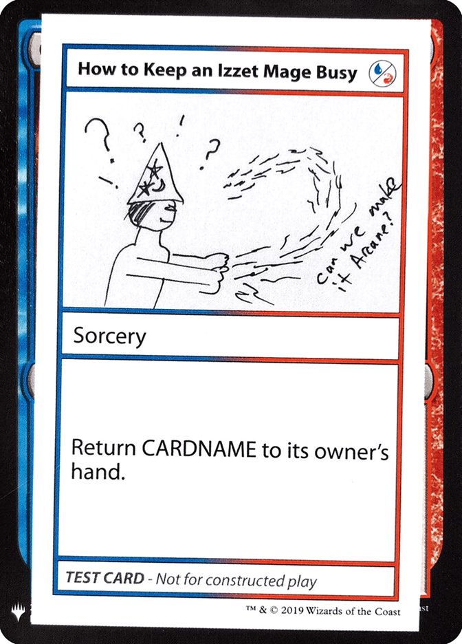 How to Keep an Izzet Mage Busy [Mystery Booster Playtest Cards] | Rook's Games and More